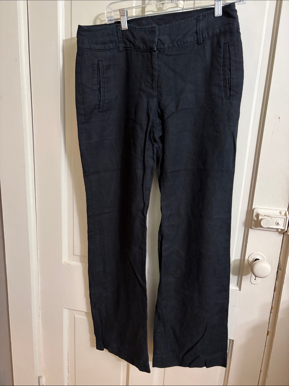 LOFT Black Marisa Trousers